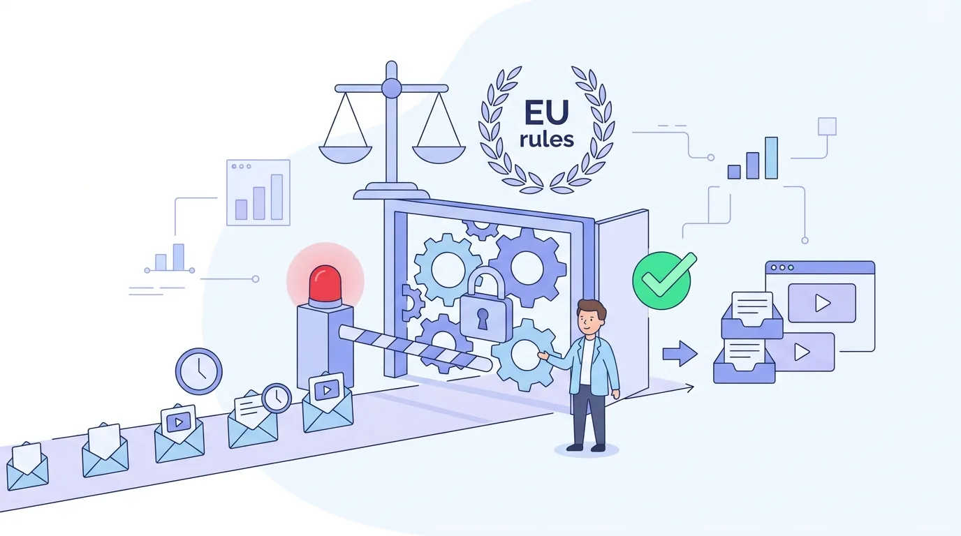 Illustration pour la question « Une relance à un prospect sans réponse est-elle autorisée par les règles européennes ? »