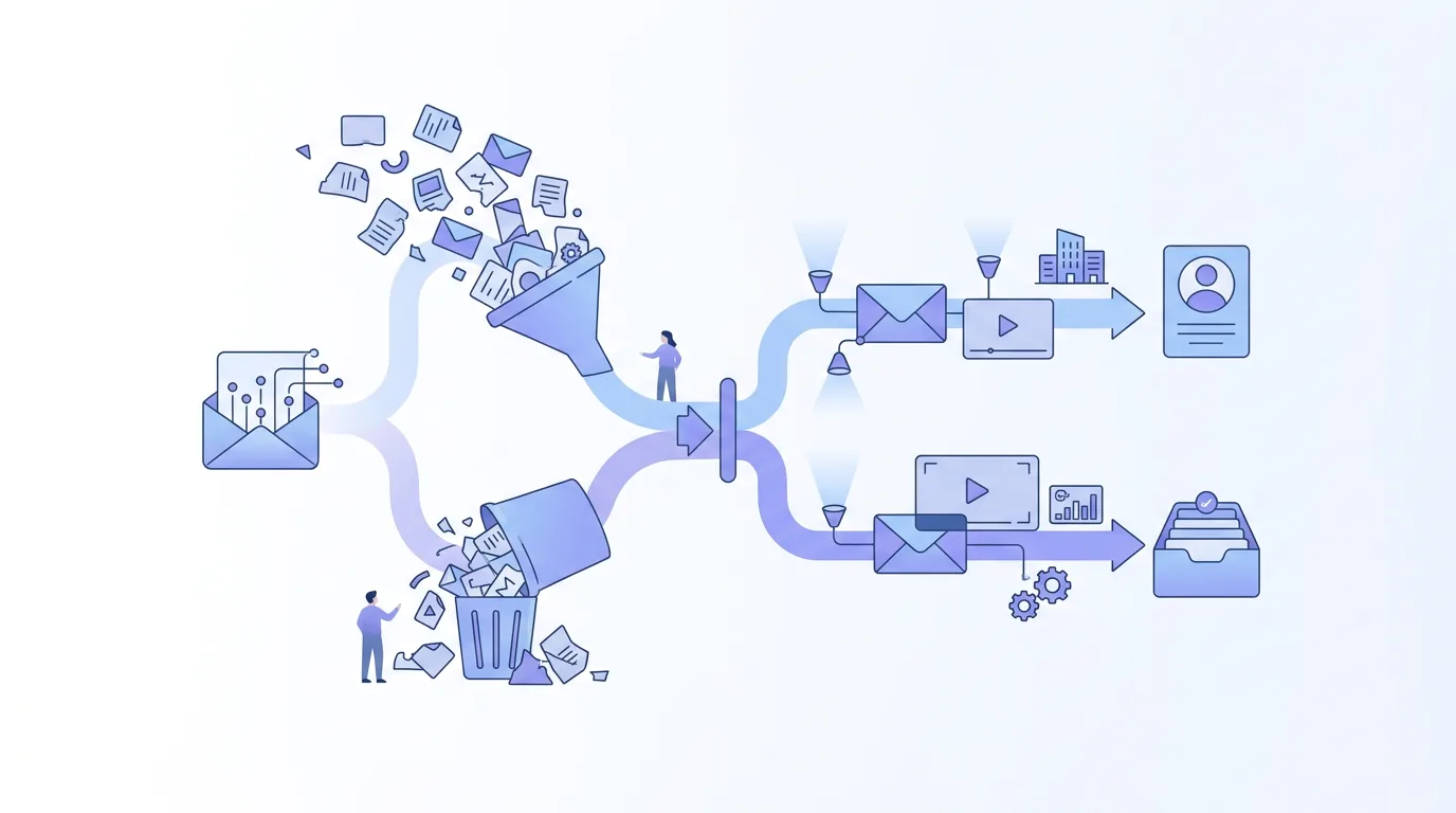 Illustration pour la question « Qu'est-ce qu'un cold email, et en quoi diffère-t-il du spam ? »
