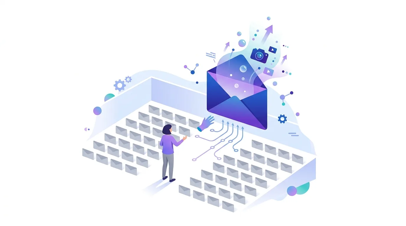 Illustration zur Frage „Was soll ein Cold-Email-Betreff eigentlich leisten?“