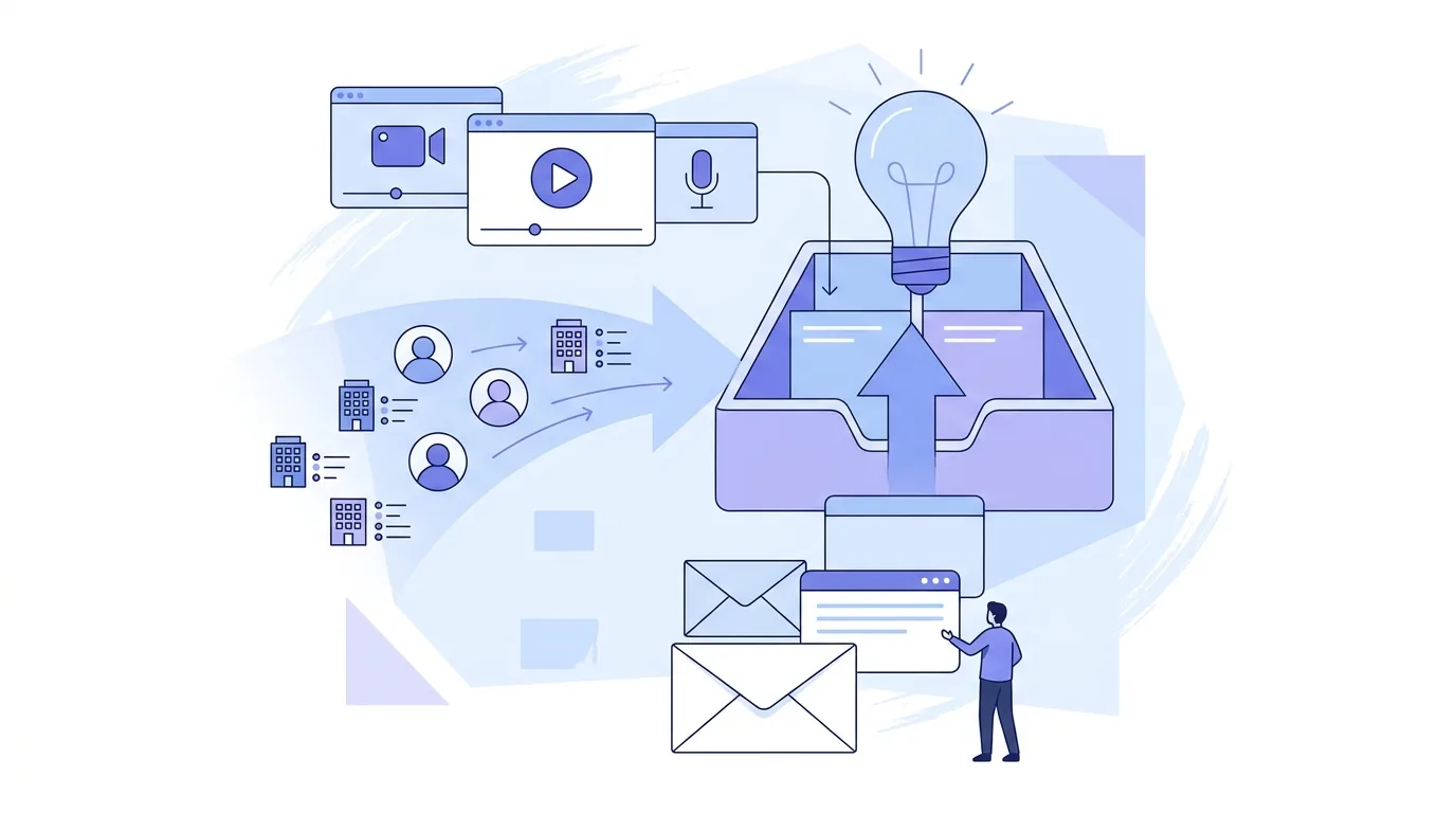 Illustration zur Frage „Welche Cold E-Mail Tipps zählen, bevor Sie ein Wort schreiben?“
