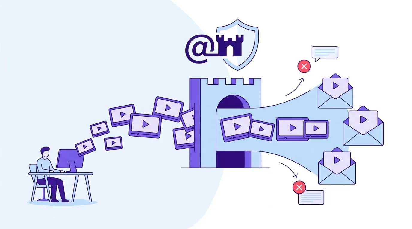 Illustration for the question “Why Use Your Own Sending Domain?”