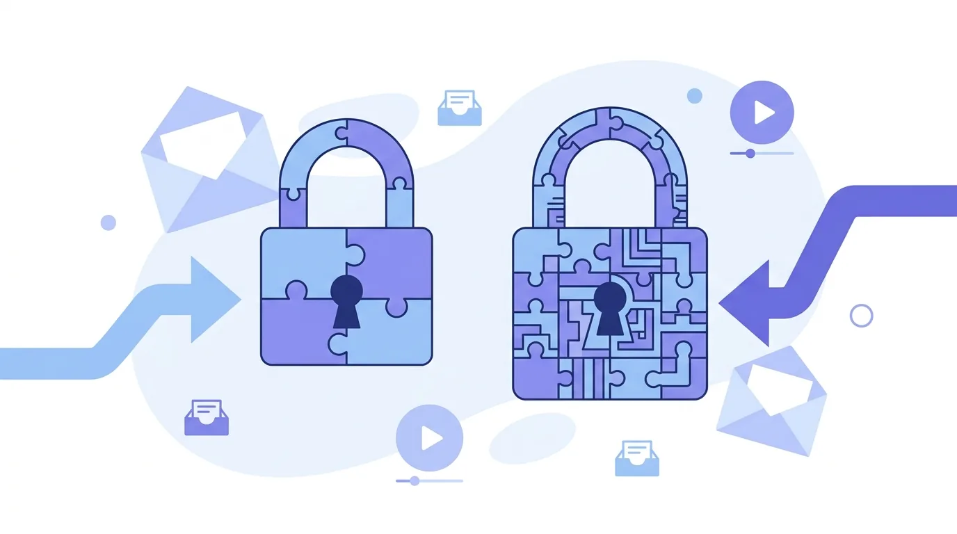 Ilustração para a pergunta “A chave DKIM do Google deve ter 1024 ou 2048 bits?”
