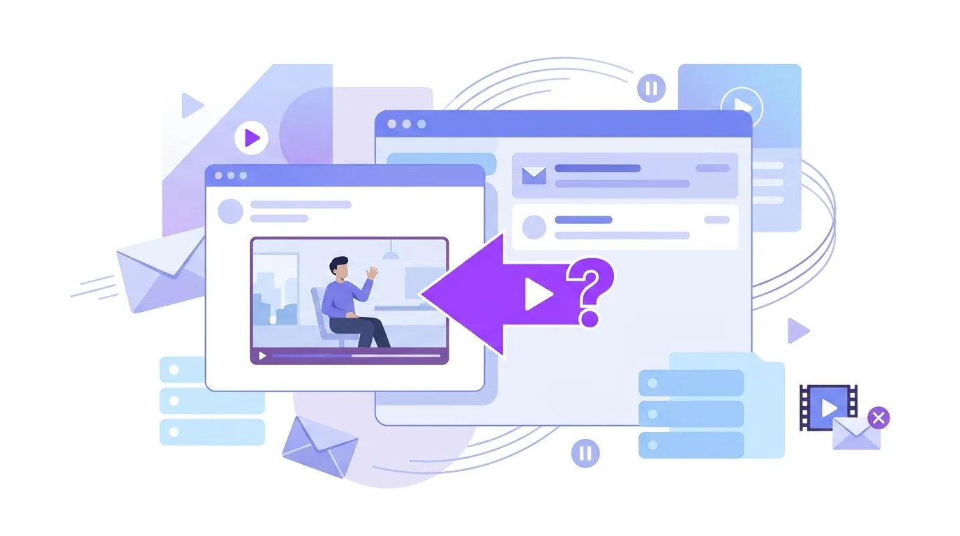Illustration zur Frage „Warum bewegt sich mein GIF in der E-Mail nicht?“