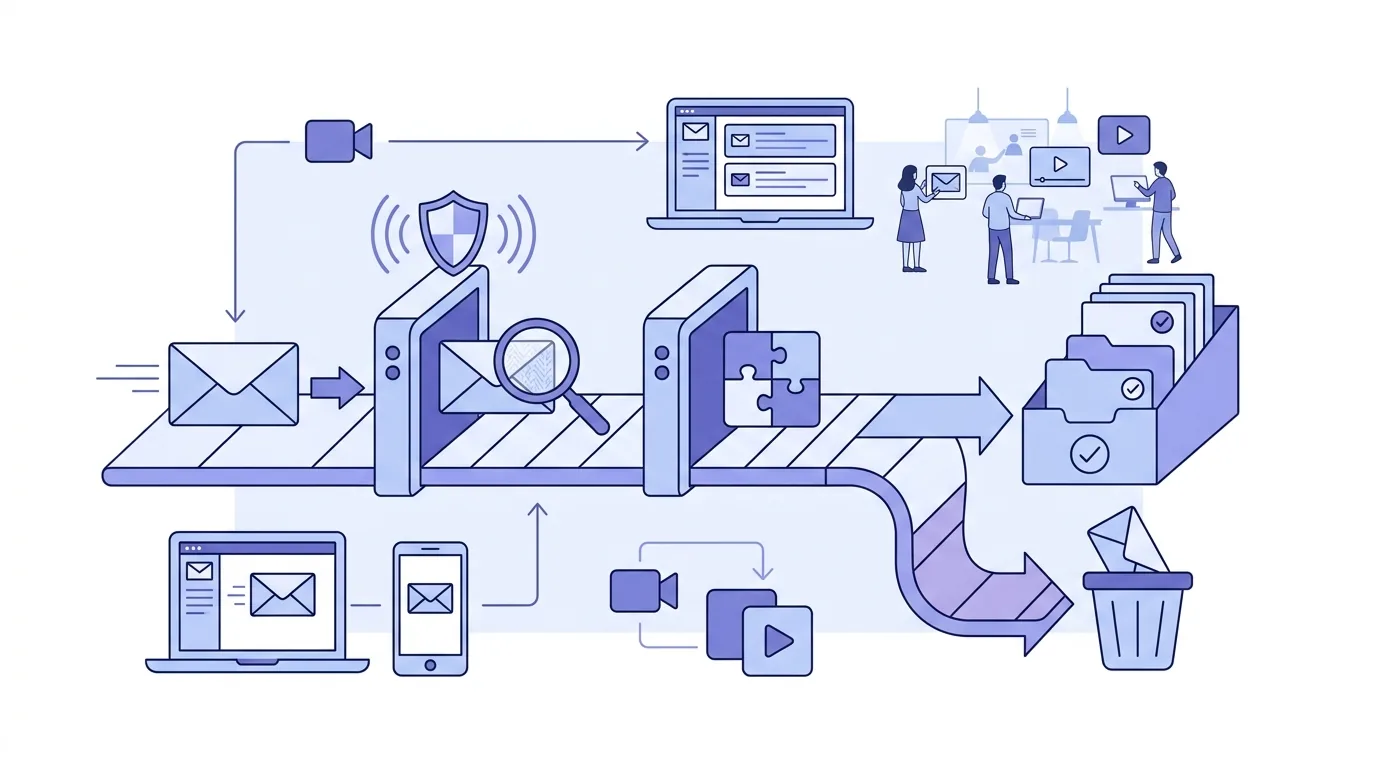 Illustration for the question “What does Google Workspace DMARC actually check?”