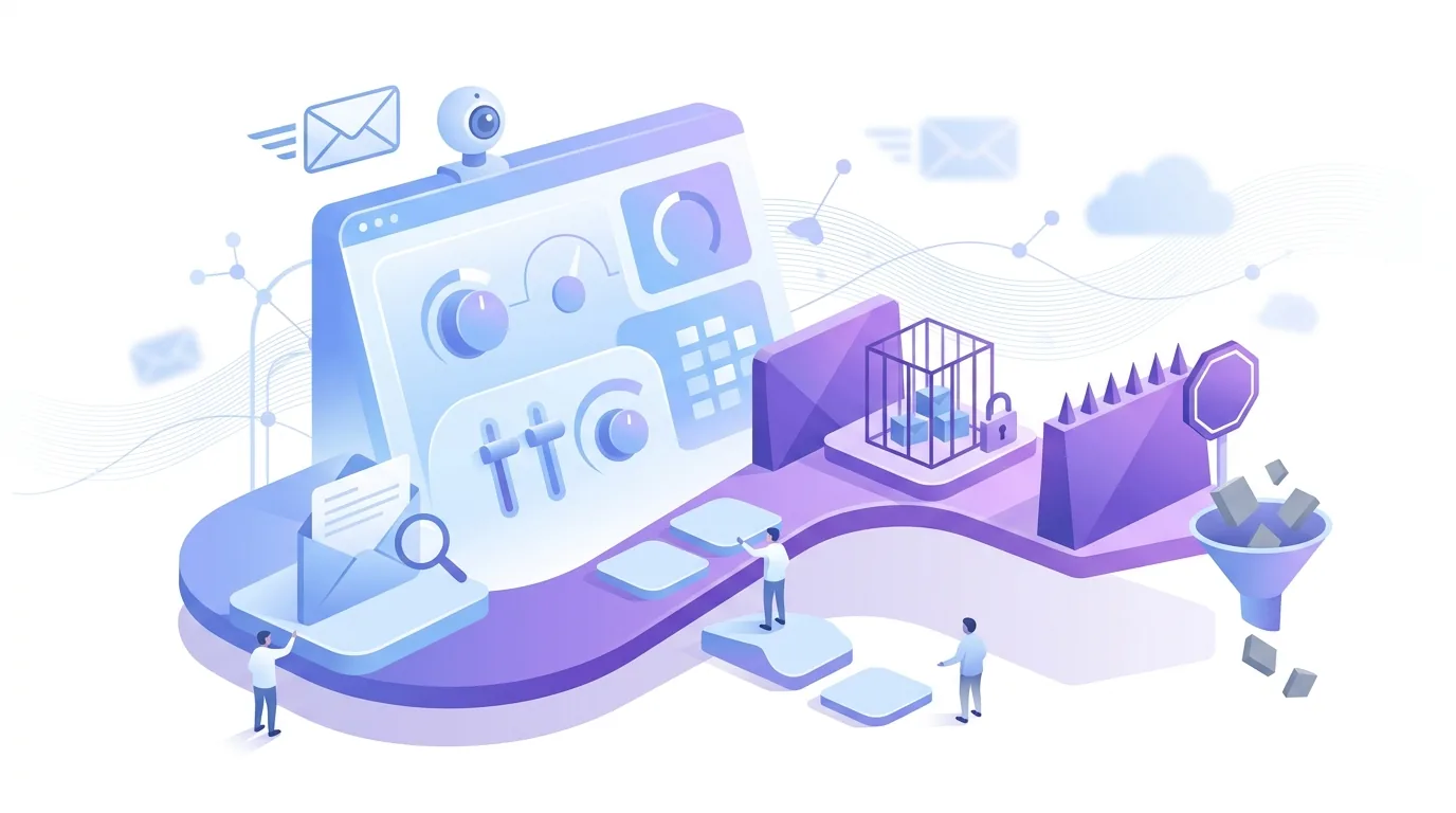 Illustration for the question “When should I move from p=none to quarantine or reject?”