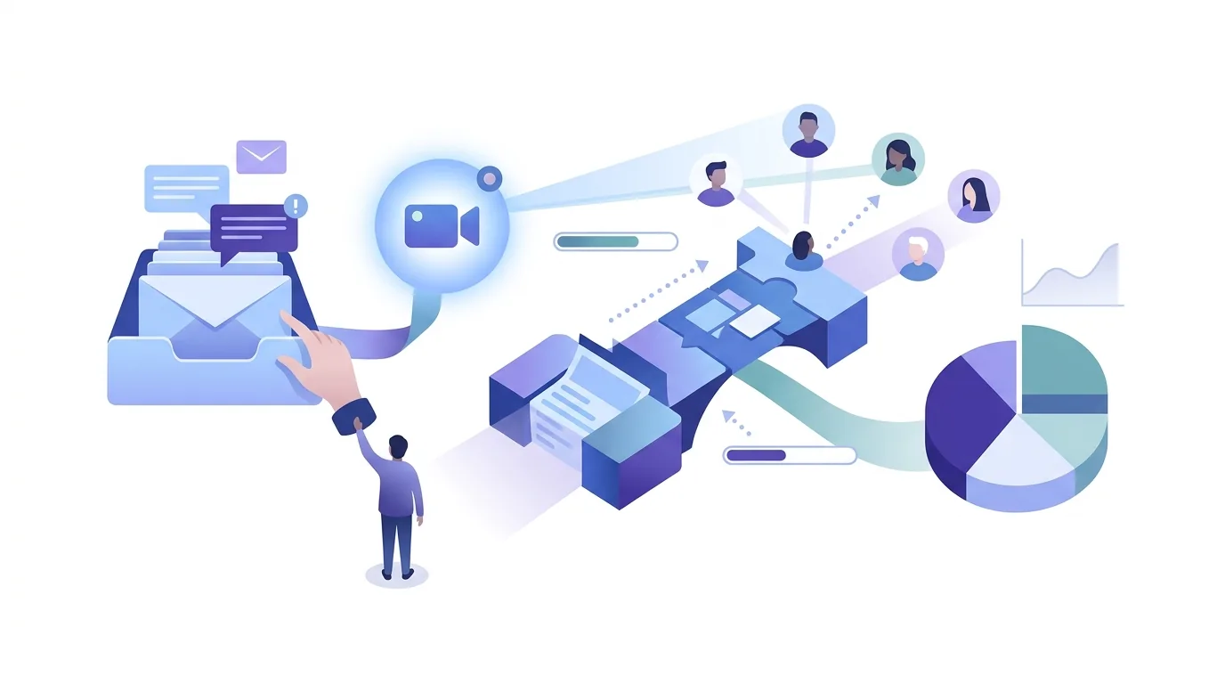 Illustration pour la question « Comment fonctionne la prospection LinkedIn ? »