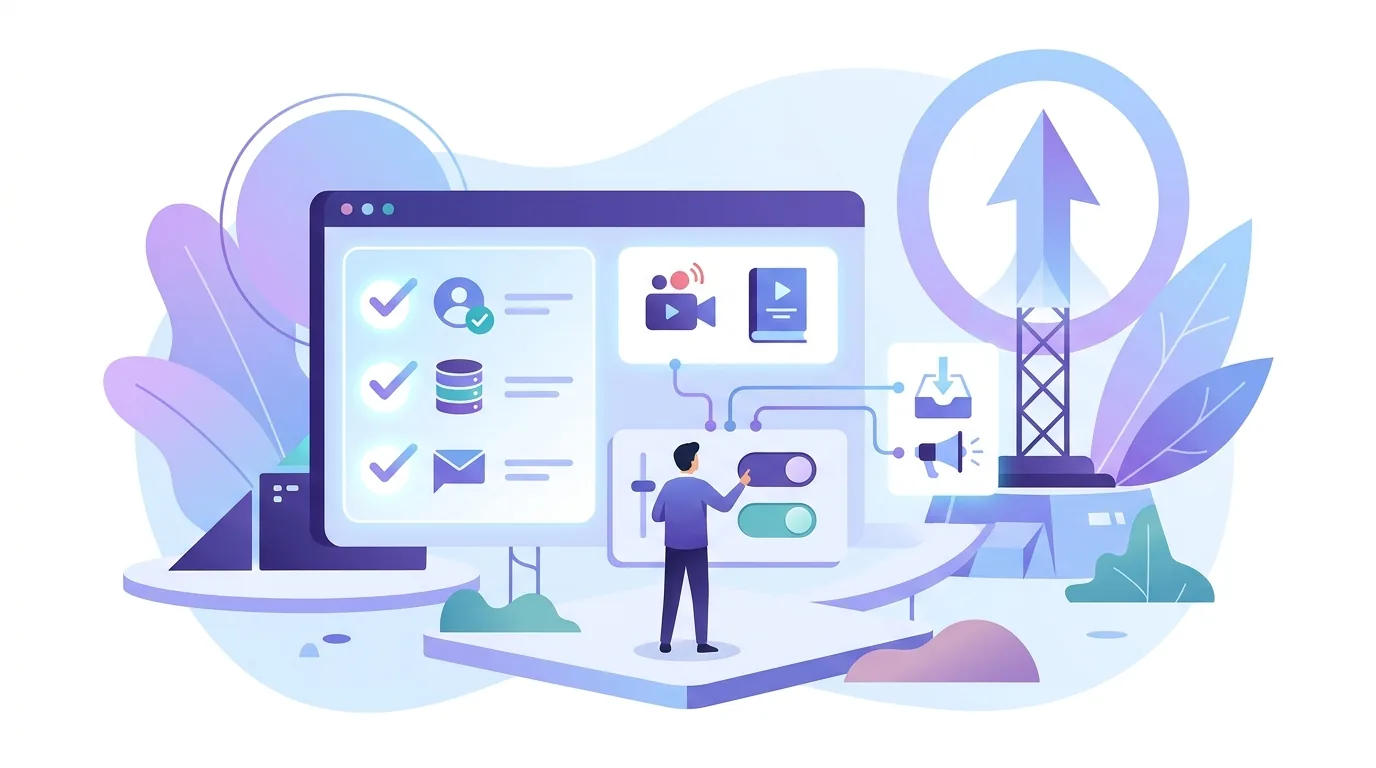 Illustration for the section “What to check before SaaS outbound starts”