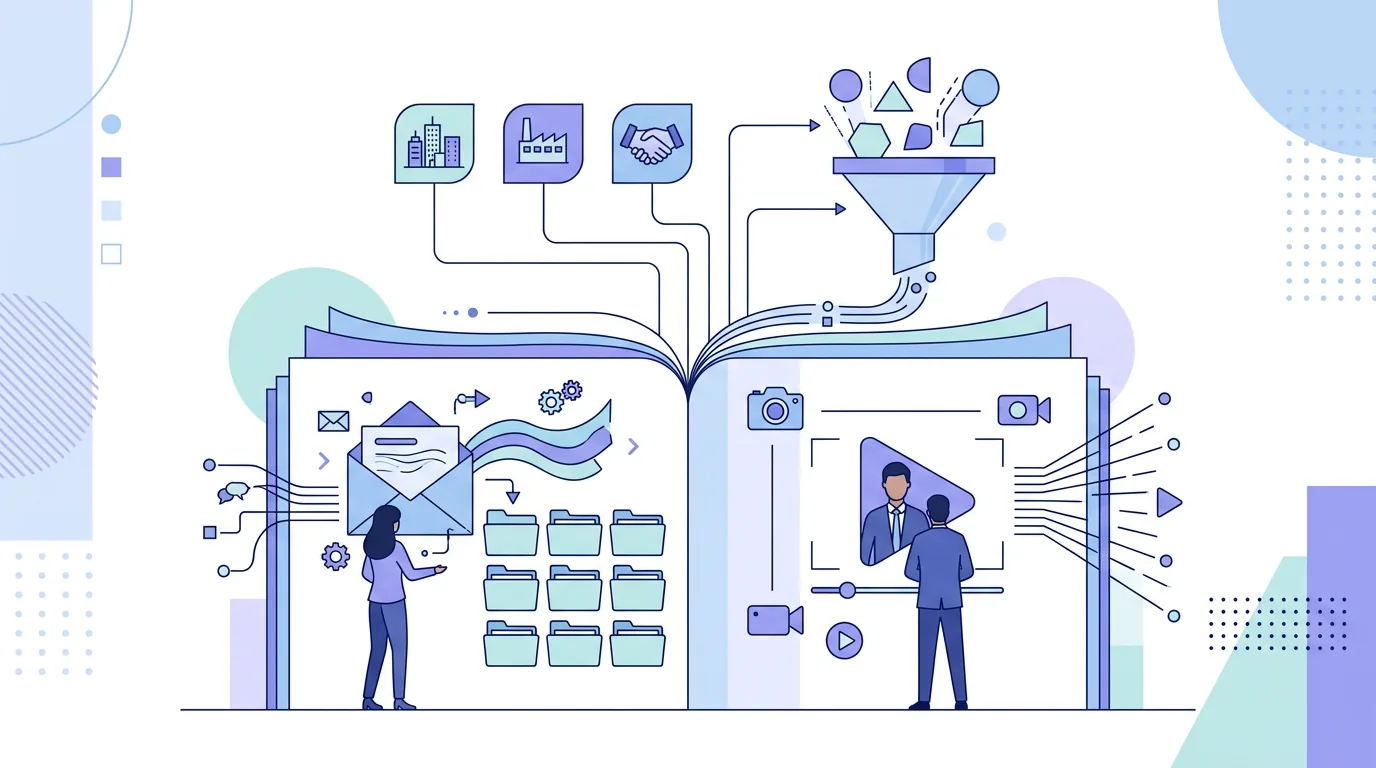 Illustration for the question “What do sales prospecting tools actually do?”