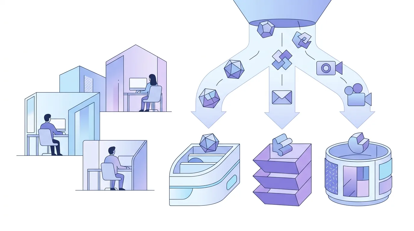 Illustration for the question “Which prospecting tool fits which team?”