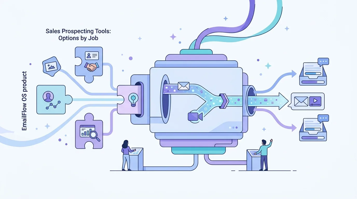Illustration for the section “Where EmailFlow OS fits: a EmailFlow OS product”