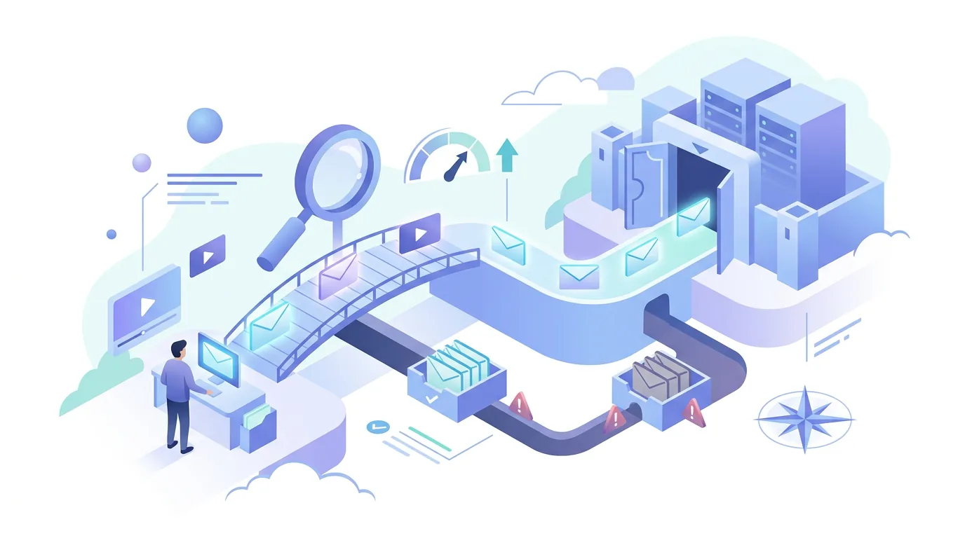 Illustration for the question “What is sender reputation?”