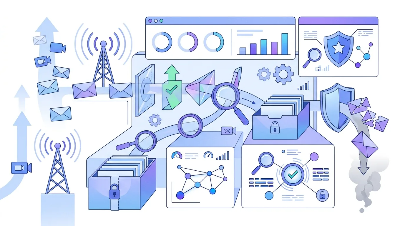 Illustration for the section “Sender reputation check: which tools show what”