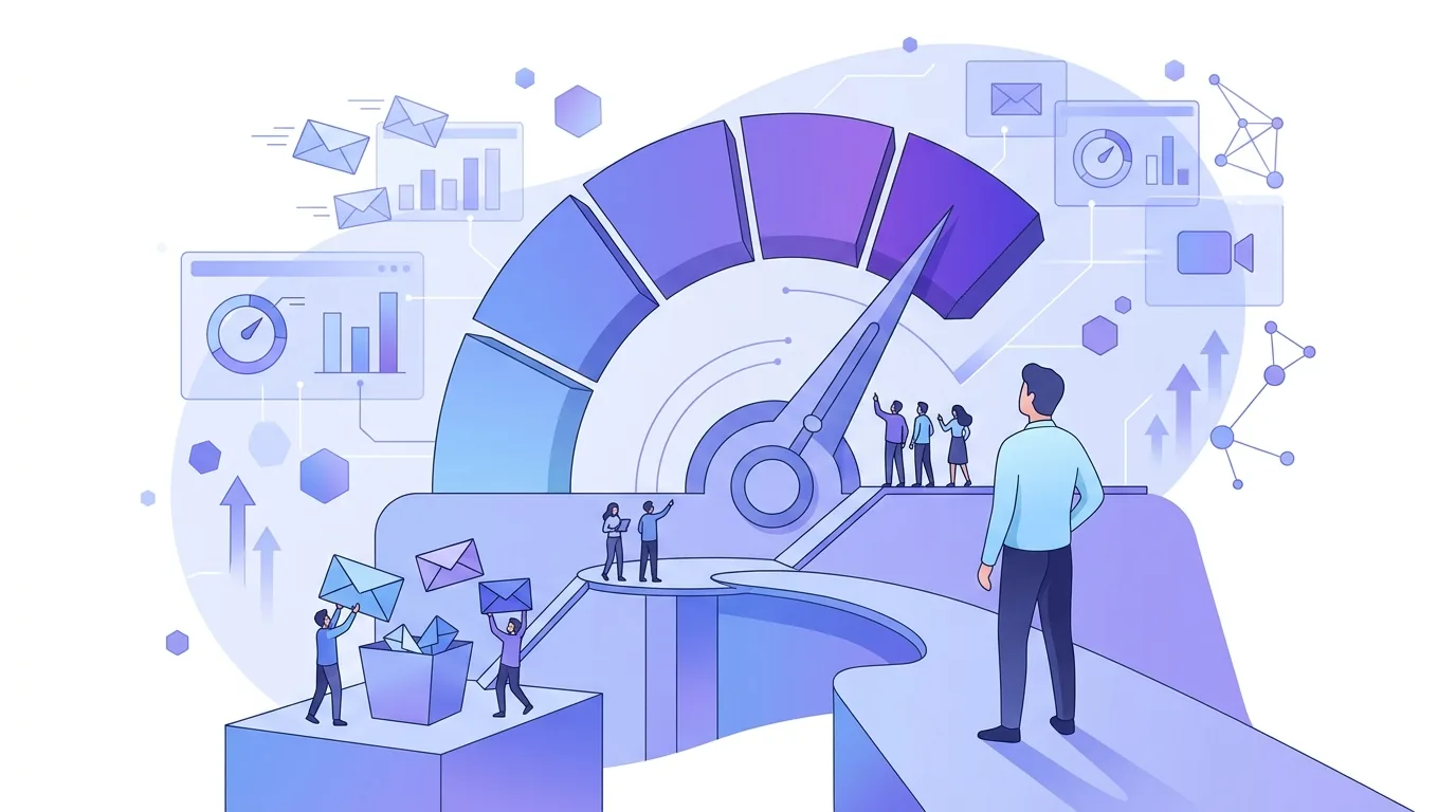 Ilustração para a seção “Como consultar o seu sender score”