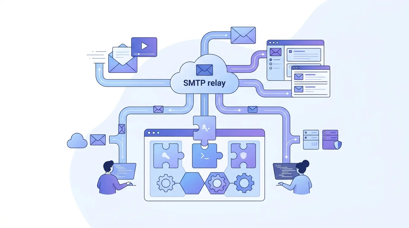 Illustration zur Frage „Welche DNS-Einträge braucht ein SMTP-Relay?“